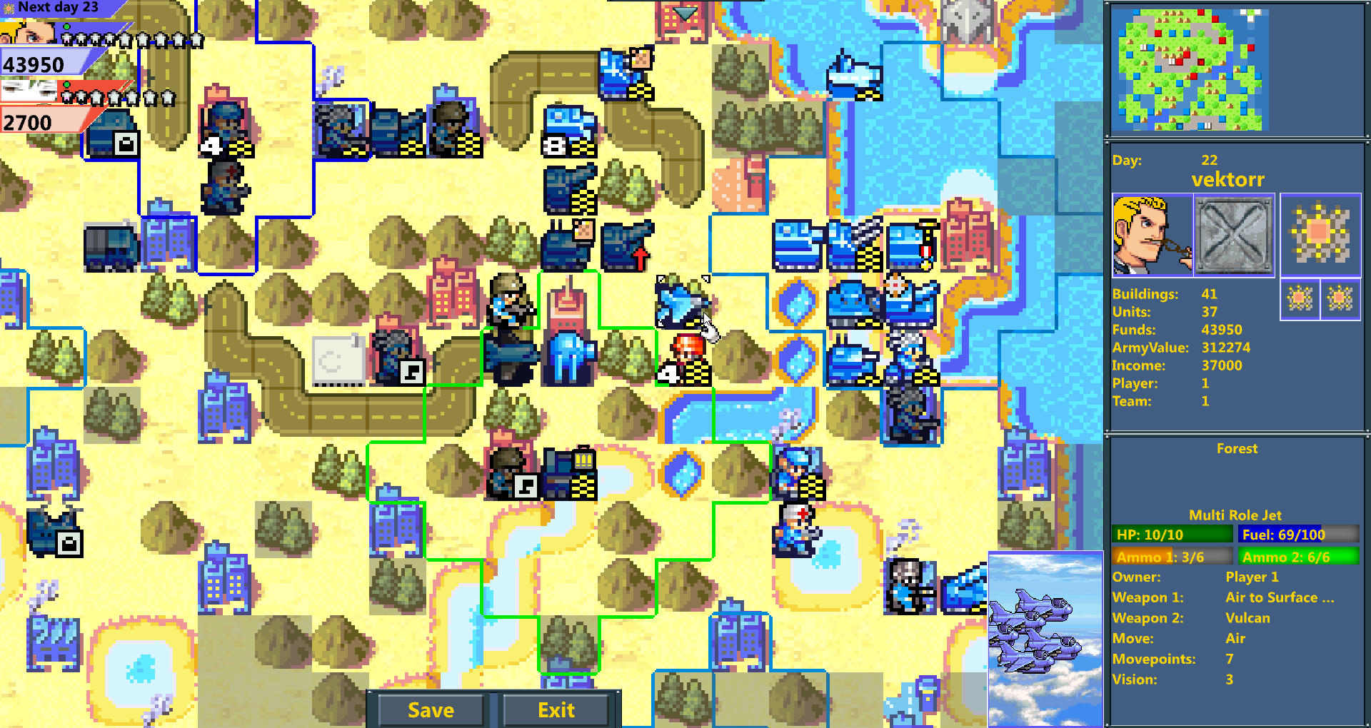 Commander Wars Screenshot 7